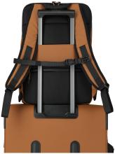 Freizeitrucksack orangebraun Travelite Briize Backpack M Curry beschichtet