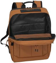 Freizeitrucksack orangebraun Travelite Briize Backpack M Curry beschichtet