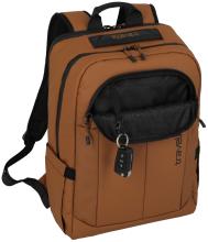 Freizeitrucksack orangebraun Travelite Briize Backpack M Curry beschichtet