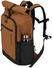 Travelite Briize Backpack M Roll-up Laptoprucksack Curry orangebraun