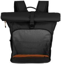 Allzweckrucksack Backpack M Roll-up Travelite Briize Black