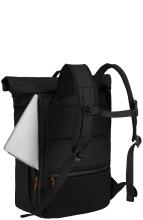Allzweckrucksack Backpack M Roll-up Travelite Briize Black