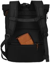 Allzweckrucksack Backpack M Roll-up Travelite Briize Black