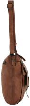 Crossovertasche Harbour2nd Hazel Leder cognac Vintage Anker