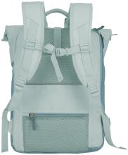 Daypack eisblau Travelite Basics Rollup Backpack mit Laptopfach