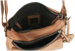 dunkelbraune Ledertasche Harbour2nd Anker Hazel Vintage