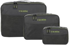 Travelite Packhilfen 3teiliges Set  anthrazit 