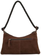 Harbour2nd Velours Hobotasche mustard Corey senfgelb Flechtoptik