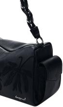 Desigual Damentasche schwarz Habana floral Mirenis Stickerei