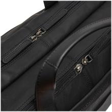 The Chesterfield Brand Ryan gewachstes Leder schwarz Businesstasche