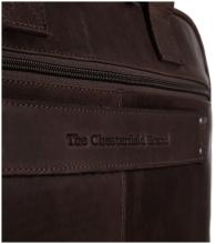 The Chesterfield Brand Wax Pull Up Calvi dunkelbraun Bürotasche Laptop