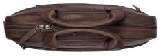 The Chesterfield Brand Wax Pull Up Calvi dunkelbraun Bürotasche Laptop