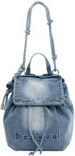 Backpack Desigual hellblau Jeans Luena Flechtriemen