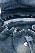 Backpack Desigual hellblau Jeans Luena Flechtriemen