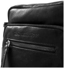 The Chesterfield Brand Wax Pull Up Birmingham Umhängetasche schwarz