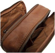 Umhängetasche Alva Cognac The Chesterfield Brand Echtleder braun