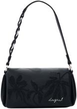 Desigual Täschchen Naron mini Überschlag schwarz bestickt