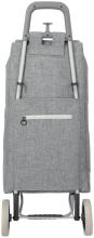 Capriccio Shopping Cart Einkaufskorb Trolley grau meliert