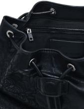 Desigual Überschlagrucksack schwarz Sierra Citybackpack Prisa