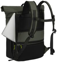 Travelite Roll up Backpack M Briize Freizeitrucksack Khaki grün