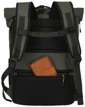 Travelite Roll up Backpack M Briize Freizeitrucksack Khaki grün