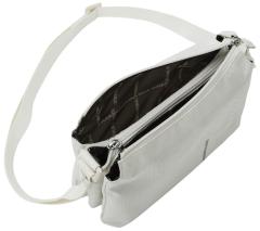 federleichte Umhängetasche Mandarina Duck Pochette cremeweiß MD20 Latte