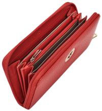 Brieftasche Wallet Mellow Leather Madarina Duck Diva knallrot