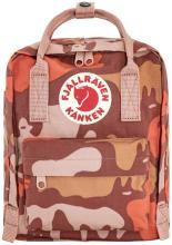 Special Edition Fjällräven Kanken Graphics Mini Kinderrucksack Chalkrose Hidden Animals