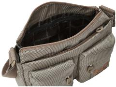 MD20 Lux Crossover Galaxy glitzernde Umhängetasche violett blau Mandarina Duck