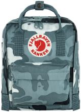 Fjällräven Mini Backpack Kinder Kanken Graphics Nimbus Blue Hidden Animals bunt