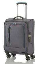 4-Rad Handgepäck Trolley 55cm Travelite CrossLITE anthrazit dunkelgrau blau