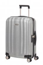 4-Rad Handgepäckskoffer 55 cm Samsonite Lite-Cube Silver