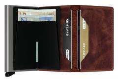 Secrid Schutzetui Chipkarten Slimwallet Vintage Brown