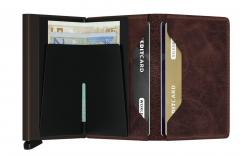 Secrid Slimwallet RFID Protect Kartenetui Vintage Chocolate