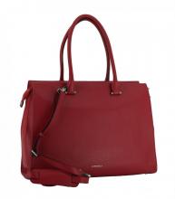 Businesstasche GiGi Fratelli rot Schultergurt Leder