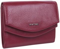 Minibörse Maitre Leisel Deda Überschlag dunkelrot Leder