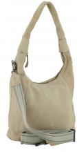 hellbeige Beuteltasche Harbour 2nd Laurine Coffee Cream Velours