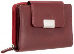 Leather Wallet Maitre Helena Dola Red Platzwunder