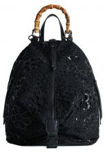Cityrucksack Desigual Viana Calado schwarz Pailletten Ayur Stickerei