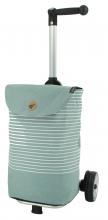 Andersen Einkaufstrolley Unus Shopper mit leichter Einkaufstasche Tilde Mint