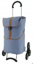 Einkaufstrolley Treppensteiger Scala Shopper mit Andersen Rucksacktasche Auke Flieder