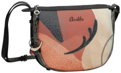 Anekke Muse Eikon Crossovertasche bestickt Strasssteine Rottöne