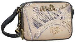 Anekke Umhängetasche Mademoisele Studio Taupe Blau 