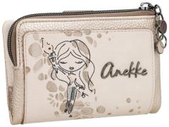 Damengeldbörse nude gold bestickt Anekke Muse Olympia 