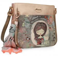 Anekke Jane Umhängetasche Mädchen mit Buch Anhänger fehlt