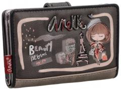 Anekke Mademoiselle Portemonnaie Paris Braun