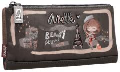 flexible Longbörse Mademoiselle ANEKKE Braun Pariser Mode