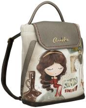 Anekke Muse Damenrucksack Drawstring Überschlag Taupe