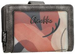 Anekke Brieftasche Muse Rottöne metallic Eikon RFID Karten