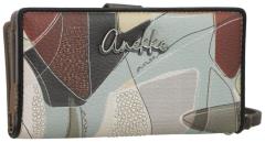 Anekke Big Wallet Sophia Auralis dezente Farbwahl Nieten